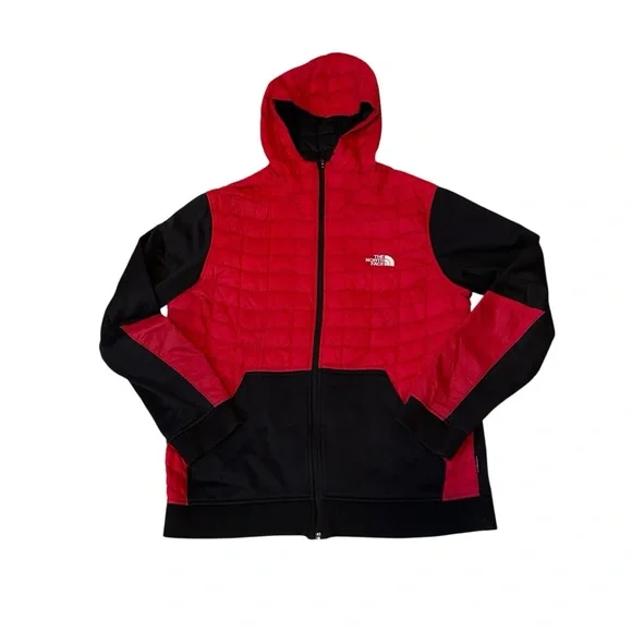 THE NORTH FACE Red Black Killowatt ThermoBall Jacket - Large - Picture 4 of 9